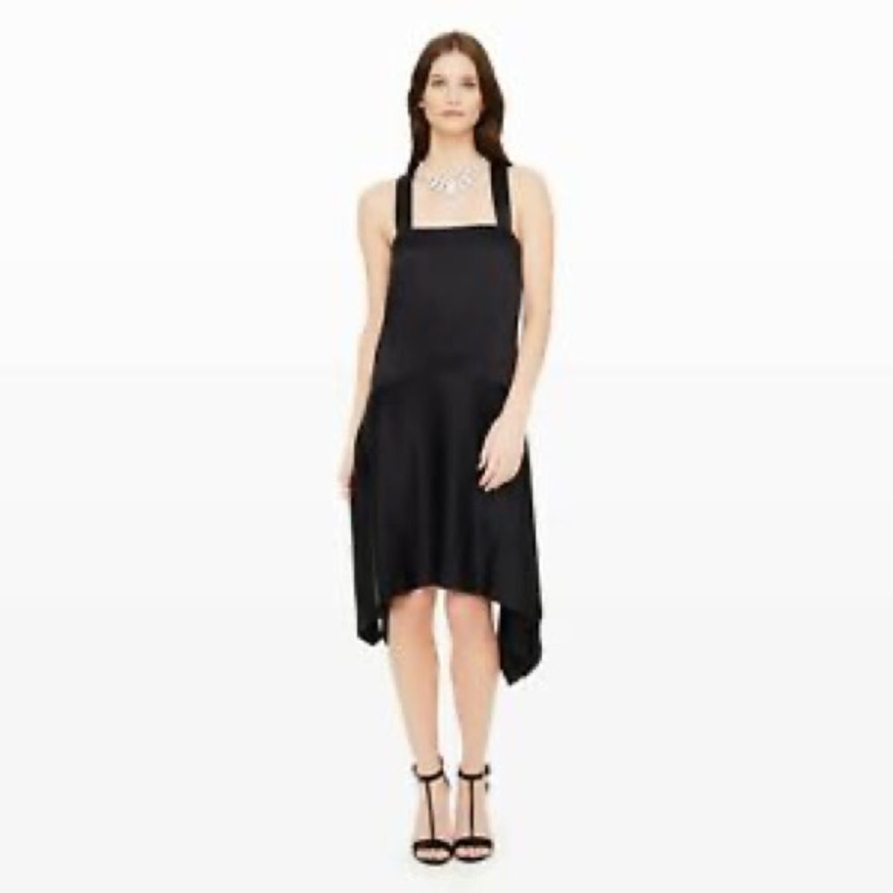 Club Monaco Black Seanell Strappy Party Dress